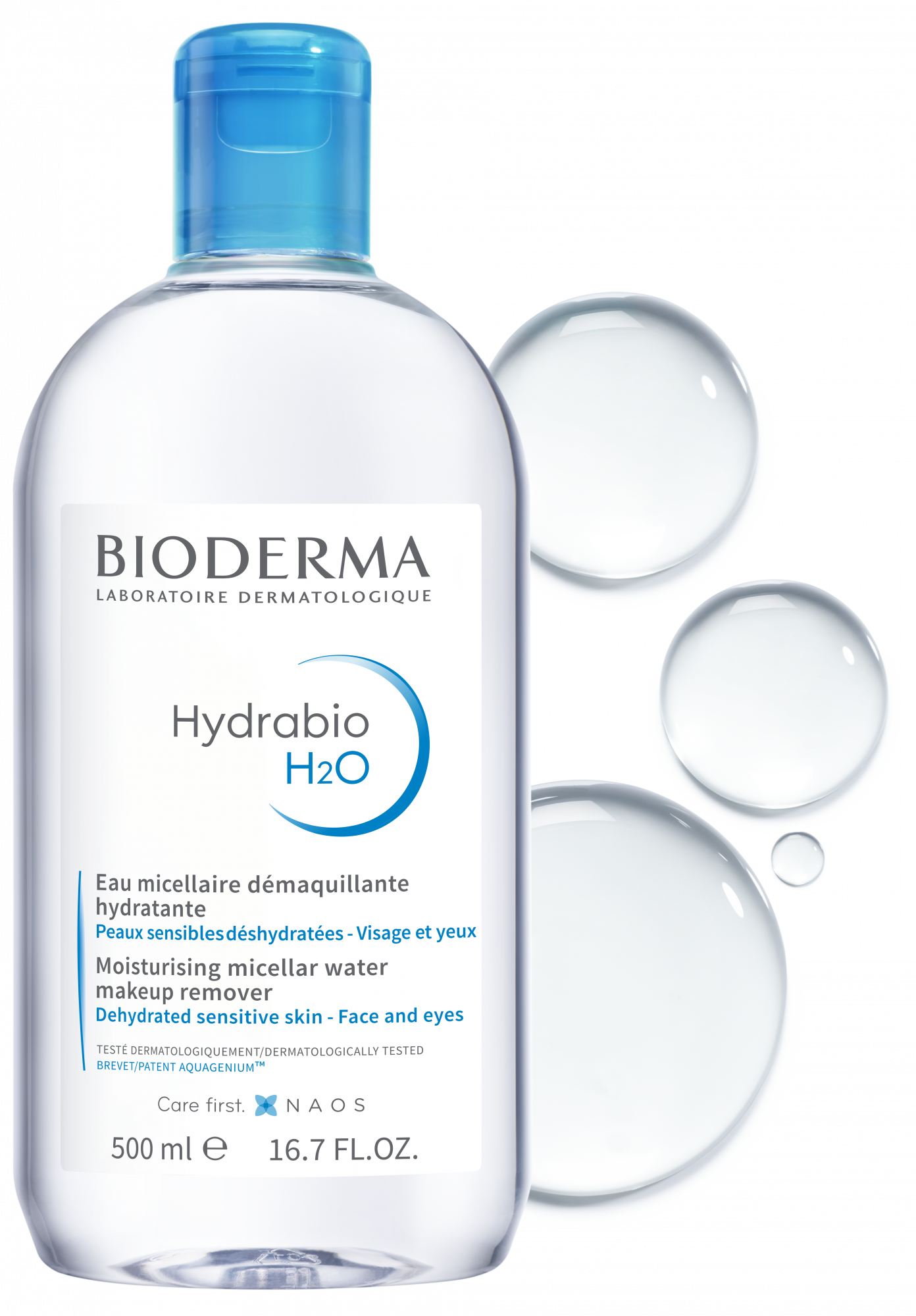 Hydrabio H2O  Acqua micellare per pelle disidratata, struccante