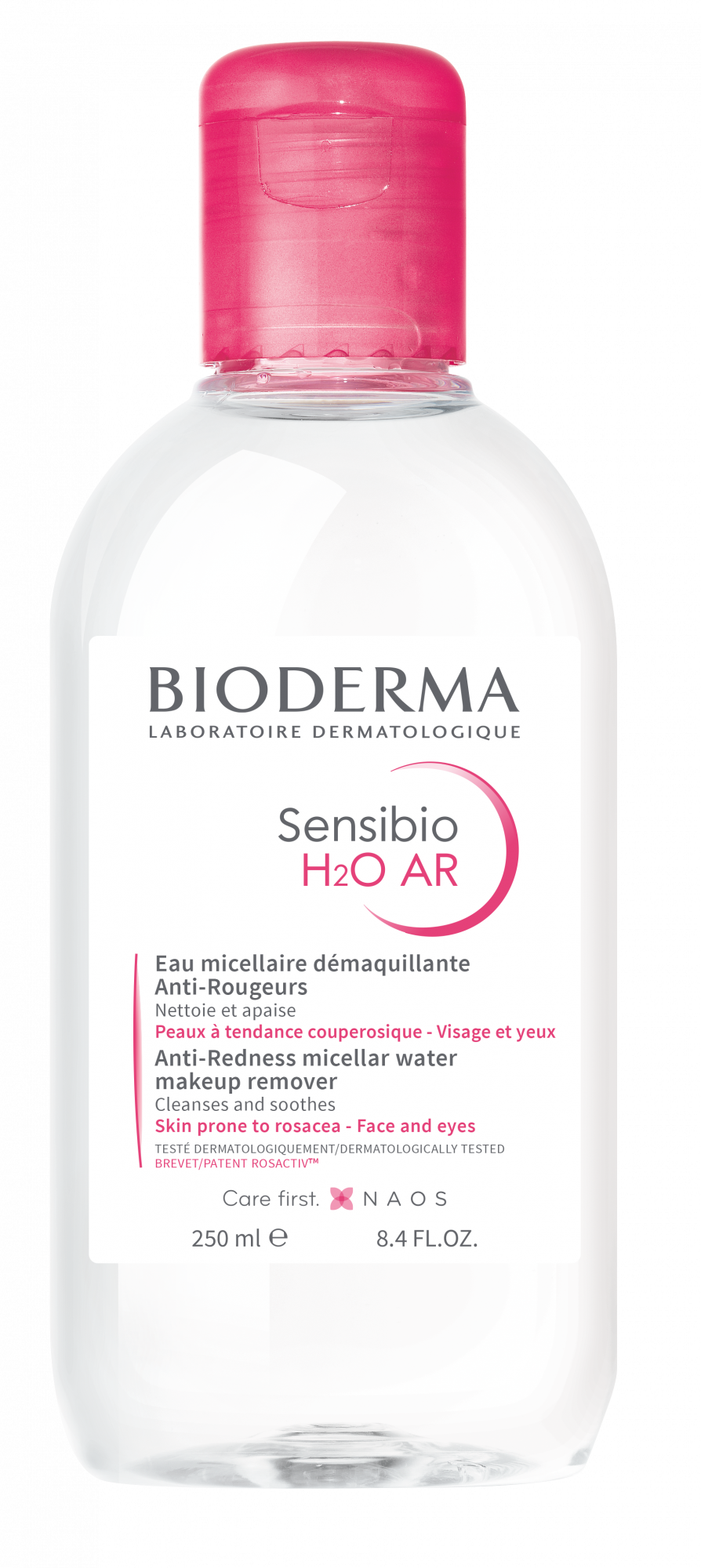 Sensibio H2O AR  Acqua micellare detergente anti rossore, pelle