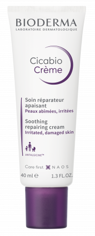 BIODERMA product photo, Cicabio Creme 40ml, crema riparatrice per pelle irritata
