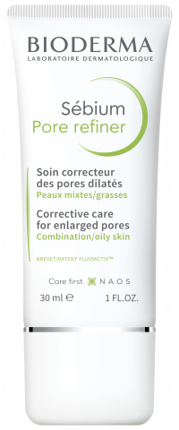 BIODERMA product photo, Sebium Pore refiner 30ml, per pelle a tendenza acneica