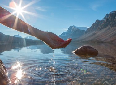 Sunscreen tests on freshwater