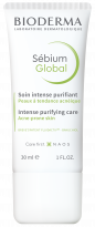 BIODERMA product photo, Sebium Global 30ml, trattamento per pelle a tendenza acneica