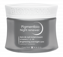 BIODERMA product photo, Pigmentbio Night renewer 50ml, crema rigenerante notte per pelle soggetta a iperpigmentazione